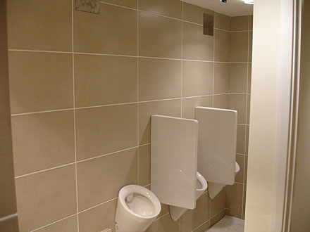 photograph of a commercial tiling job by Versa Tile Ceramics, Hampshire