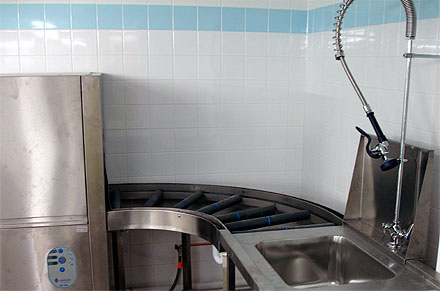 photograph of a commercial tiling job by Versa Tile Ceramics, Hampshire